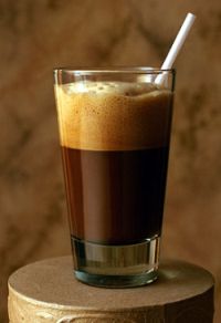 The Greek frappe coffee